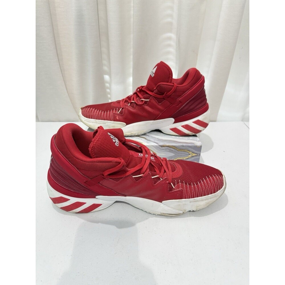 Adidas D.O.N. Issue 2 Men's Size 14 Red/White Donovan Basketball Shoes
